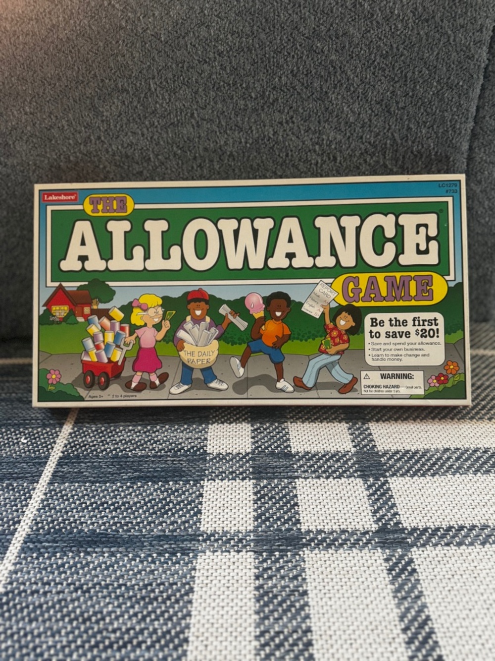 Vintage Lakeshore The Allowance Game | Kids Money Math Learning Game